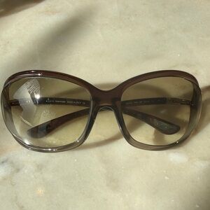 Tom Ford Brown Oversized Sunglasses